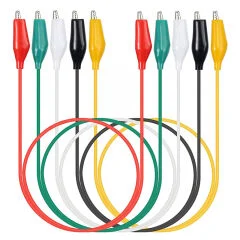 RENKLİ BÜYÜK KABLOLU KROKODİL (10'LU PAKET) (AVD-119)