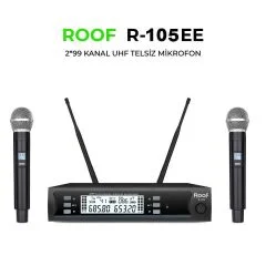 ROOF R-105 UHF TELSİZ EL-EL MİKROFON