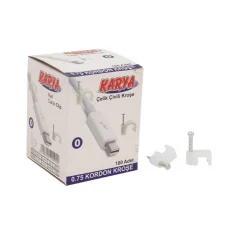 KARYA 0 NUMARA 4 MM KROŞE (100'LÜ PAKET)(0.75 YASSI KABLOLAR İÇİN)