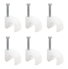 KARYA 1 NUMARA ÇELİK ÇİVİLİ 4 MM KROŞE (100'LÜ POŞET)(KORDON KABLOLARI İÇİN)