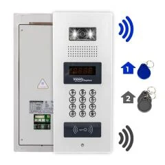 980C98RD NFC Destekli Görüntülü Diafon Kapı Kilit Akıllı Ev Güvenliği Sistemi Vericisi PowerMaster