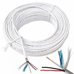 Botech 2+1 0.50x0.18mm CCA CCTV Kamera Kablosu (100 Metre)