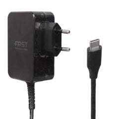 Fast FST65W 3.25A 65W TYPE-C USB-C Notebook Adaptör 5V/9V/12V/15V/20V DC Universal 100-240V AC