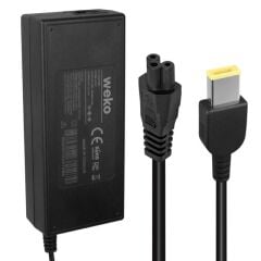 Güç Adaptörü Weko 20V 4.5A 90W Lenovo Uyumlu Square (Slim Tip) Notebook Yerli Üretim