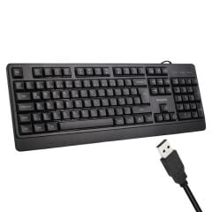Klavye SPK6247B USB 1.2 Metre Kablolu Klasik Siyah Numpadli Türkçe Q Philips