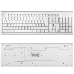 Klavye Lecoo KB101 USB Kablolu Beyaz TÜRKÇE Q Lenovo