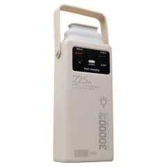 Powerway PD30 30.000mAh 22.5W PD QC 3.0 Hızlı Şarj Destekli Dijital Göstergeli Powerbank