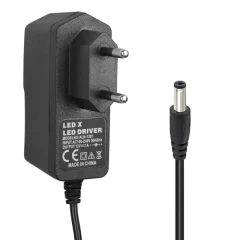 Adaptör PM-8118 12 Volt - 1 Amper 5.5*2.5 Mm Uçlu Plastik Kasa Priz Tipi PowerMaster