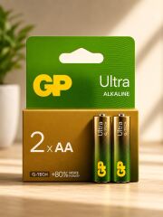GP15AUETA21-2GSB2 G-TECH ULTRA ALK.AA KALEM PİL 2'Lİ KART