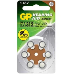 GP ZA312 312 NO KULAKLIK PİLİ (PAKET FİYATI)