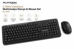 PL-355 2.4Ghz Kablosuz Multimedya Klavye&Mouse Set