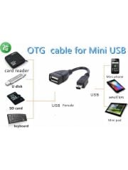 OTG V3 5PİN TO USB 10CM HADRON HN-4591K (ÇK-151)