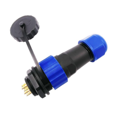 SD13 TİPİ SU GEÇİRMEZ 6 PİN KONNEKTÖR (ÇK-133)
