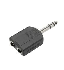 Çevirici Jack 6.3mm Stereo Erkek 6.3mm 2 Dişi (ÇK-32-33)