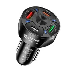 CONCORD C-776 3X USB-C & 1x USB A Fast Araç Şarjı