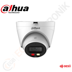 Dahua IPC-HDW1439V-A-IL-0360B-S6 4MP 3.6 mm 30m IR Sesli Bullet PoE IP Kamera (D-3)