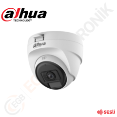 Dahua DH-HAC-T1A51P-U-IL-A 5MP 2.8mm Sesli Akıllı Çift Işıklı Hdcvı 30 mt Gece Görüşlü IR Dome Kamera (D-6)