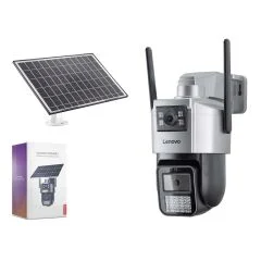 G4W11-U (G4S4-U) 6MP 2 Lensli 4K Ultra HD 4G Solar Kamera AOV Lenovo