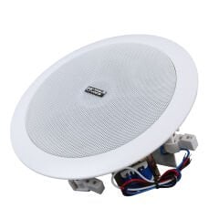 MAGICVOICE MV-160 16 CM 15W TWEETERLİ BEYAZ TRAFOLU ALÇIPAN TAVAN HOPARLÖR