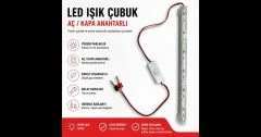 PM-11046 12 VOLT - 3 WATT MAT KAPAK 15 CM LED LAMBA PowerMaster