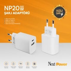 Şarj Adaptörü NextPower NP20W Hızlı