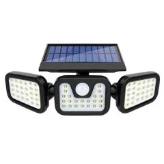 MX-W771A Sensörlü 3 Modlu 74 Ledli Solar Aydınlatmalı Duvar Lambası PowerMaster