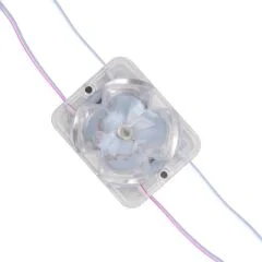 PM-14718 12 Volt 2 Watt RGB Yanıp Sönen Çakar 4333-3030 Modül Led 43x33x28mm PowerMaster