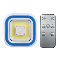 PM-6937 Cob Ledli Pilli Uzaktan Kumandalı Tekli Lamba PowerMaster