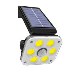 LF-1750A 54 Cob Ledli 3 Modlu Sensörlü Solar Duvar Lambası PowerMaster