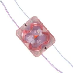 PM-14724 12 Volt 2 Watt Pembe Sabit 4333-3030 Modül Led 43x33x28mm PowerMaster
