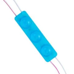 12 Volt 1.5 Watt Mavi 2835 69 X 16 Mm IP65 160 - 180 Lümen 160 Derece Modül Led PowerMaster