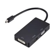 PM-16102 DISPLAY PORT TO HDMI-VGA-DVI 3IN1 ÇEVİRİCİ (C-25) PowerMaster