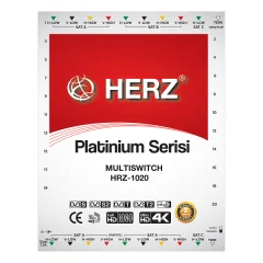 10*20 UYDU SANTRALİ HERZ PLATİNUM MULTISWITCH