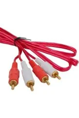 2RCA + 2RCA Gold Kablo 1.5 Metre (AVd-127)