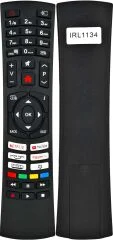 IRL1134 NETFLIX-YOUTUBE TUŞLU YAZISIZ LCD LED TV KUMANDA (KMD-141) Vestel