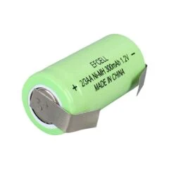 Pil Efcell 1.2 Volt Ni-Mh 2-3 AA 300 mAh Şarj Edilebilir Puntalı Lityum