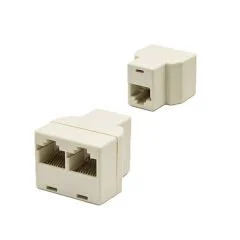 RJ 45 1 DİŞİ/2 DİŞİ ÇEVİRİCİ 8P8C (DAĞITICI-ÇOKLAYICI) (B-16)