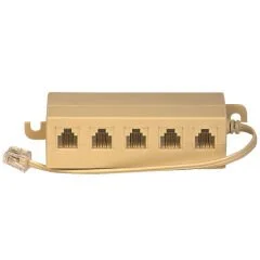 1 ERKEK/5 DİŞİ MULTI LINE 6P/4C TELEFON DAĞITICI (AVD-56)