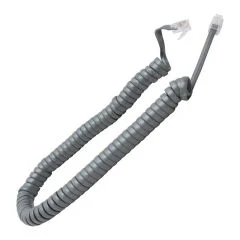 TELEFON SPİRAL KABLO GRİ 4P/4C (AVD-165)