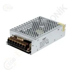 Adaptör SMY 12V 10A Metal Kasa Adaptör Geniş Kasa