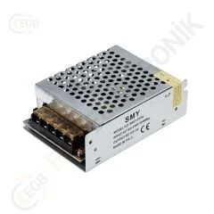 Adaptör SMY 12V 5A Metal Kasa Adaptör Geniş Kasa