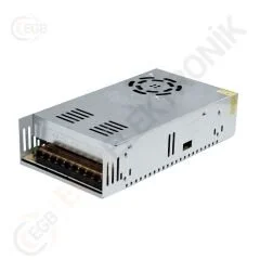Adaptör SMY 12V 30A Metal Kasa Adaptör Geniş Kasa