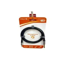 FULLY G-527A 6.3 3.5MM 1,5MT Mikrofon Kablosu (F-21)