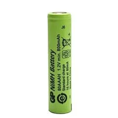 Pil GP 80AAAH 1.2 VOLT 800 MAH DÜZ KAFA ŞARJLI AAA İNCE KALEM
