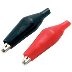 BÜYÜK BOY KABLOSUZ SİYAH-KIRMIZI KROKODİL 42.50MM (IC-248B) 1adet (AVD-192)