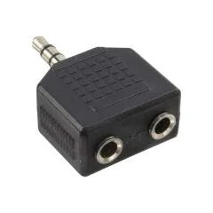 3.5 MM STEREO ERKEK/3.5 MM 2 DİŞİ ÇEVİRİCİ JACK (ÇK-28)