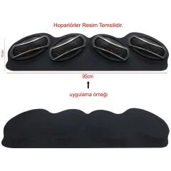 4Lü Universal Boş Kabin Oval 6x9 İnç 9069