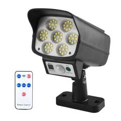 SH-863A Kamera Görünümlü Hareket Sensörlü 63 Ledli Solar Lamba PowerMaster
