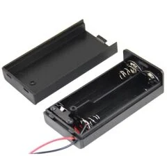 2'li AA Kapaklı Switch'li Pil Yuvası (IC-233C PowerMaster