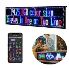 PM-23829 23,2x102cm Kayan Yazı Led Tabela PowerMaster
